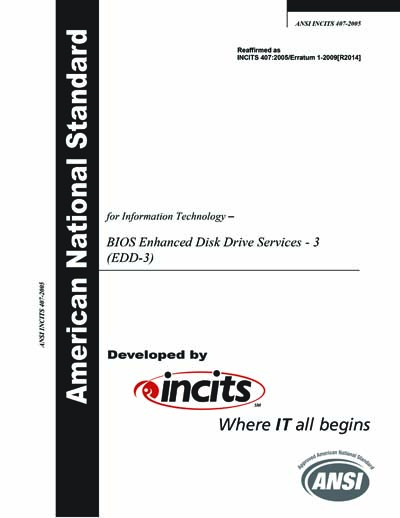 Standards PDF Cover Page